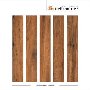 Vente en gros Prix d'usine 200X1200mm Porcelaine Cachet Escaliers Planche de bois brun clair Texture Carrelage de sol Céramique - Product Image 1