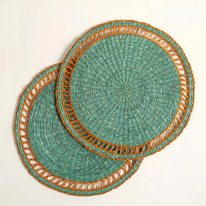 Eco Friendly Seagrass Placemat <b>Rustic</b> <b>Table</b> Decor For Kitchen And <b>Dining</b> Room <b>Set</b> Of Tableware Accessories In Dinning <b>Table</b> - Product Image 1