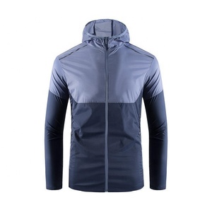 แจ็กเก็ตกันฝนน้ำหนักเบาสำหรับผู้ชายเสื้อกันลมกลางแจ้งเสื้อกีฬาลำลองวิ่งกันน้ำ2025 - Product Image 4