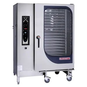 Four combiné électrique et cuiseur vapeur Blodgett BC-20E avec capacité de 14 plaques, équipement de cuisson commercial - Product Image 2