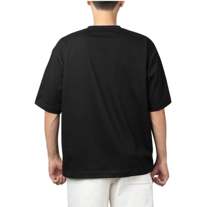 Camiseta Lisa Extra Grande 100% Algodón, Logotipo 3D de Espuma Personalizado, Camiseta con Estampado Puff para Hombre, Polo en Blanco, Bordado de Alta Calidad - Product Image 5