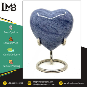 โกศใส่เถ้ากระดูกอลูมิเนียมรูปหัวใจอุปกรณ์สำหรับงานศพขี้เถ้าจากผู้ผลิตอินเดียที่เชื่อถือได้ - Product Image 4