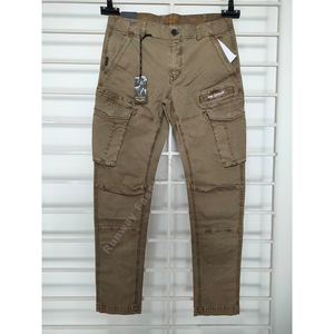 Pantalon multi-poches Pantalon de survêtement pour hommes Pantalon Hip Joggers 100% Orienté vers l'exportation OEM Logo personnalisé Pantalon design - Product Image 5