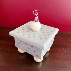 กล่องเก็บเครื่องประดับงานทำมือไม้ของขวัญและงานฝีมือป้ายติดผนังทำจากไม้แบสวู้ดทันสมัยแบบยั่งยืน - Product Image 5