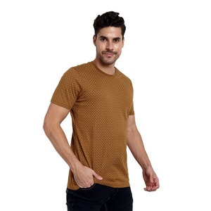 OEM Hommes Coton Uni Lourd T-shirts Meilleure Qualité Top Nouveau Vente en Gros Solide Motif T-shirt pour Hommes - Product Image 5