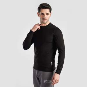 Sudadera Negra GAI Prime, Tela Premium French Terry, Bordado 3D, Impresión en Serigrafía y Silicona - Product Image 3
