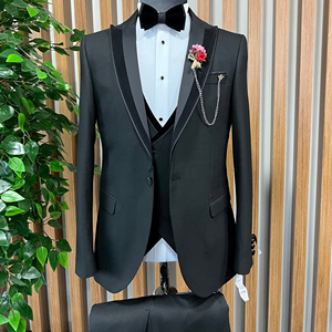 Venta al por mayor a precio barato superventas Último diseño vedding traje de lujo trajes de élite para los hombres de primera clase preferido por los jóvenes - Product Image 1