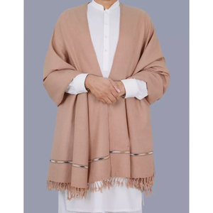 High Quality Men's Genuine Wool <b>Shawl</b> Warm for <b>Indian</b> Pakistani Winter Clothing High Quality Fabric Wool <b>Shawl</b> - Product Image 2