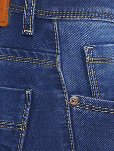 Pantalones vaqueros de alta calidad para hombre, ajustados, Color personalizado, bolsillos múltiples, pantalones vaqueros de hombre de la mejor calidad, Color azul oscuro - Product Image 4