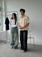 Chemise unisexe oversize en coton Oxford épais pour hommes et femmes, impression personnalisée, haute qualité, toutes saisons, fabrication de vêtements en gros
