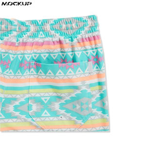 กางเกงขาสั้นผ้าฝ้าย2025สำหรับผู้ชายกางเกงลำลองสำหรับ100% ว่ายน้ำพิมพ์ลายดิจิทัลออกแบบโลโก้ได้ตามต้องการ - Product Image 5