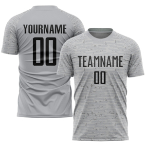 Venta caliente ligero transpirable logotipo personalizado camiseta de fútbol nuevo diseño adulto tamaño ropa deportiva elegante nuevo lanzamiento - Product Image 4