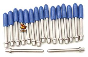 Herramientas de fabricación de diamantes de joyería, herramientas de PIN facetado de punto opaco de diamante para superficie opaca de oro y plata, 6 facetas - Product Image 5