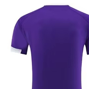 เสื้อทีมฟุตบอลแขนสั้นสำหรับผู้ชายเสื้อเจอร์ซีย์ฟุตบอลฝรั่งเศสพิมพ์หมายเลขชื่อ100% ผ้าโพลีเอสเตอร์ - Product Image 6