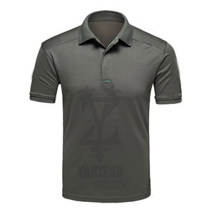 Camisetas Personalizadas para Hombre, de Secado Rápido, Antiarrugas, Transpirables, con Logotipo Personalizado, Diseño Sólido, Bordado, Tejido de 220 Gramos, Algodón/Fibra de Bambú - Product Image 3