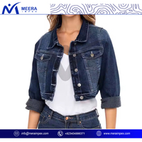 Vente en gros de nouveaux vêtements d'hiver pour femmes à la mode veste en jean pour femmes veste en jean pour femmes