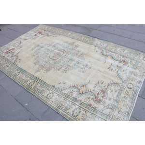 Alfombra Turca Grande de 5.2x8.9 pies, Alfombra Vintage Marrón Estilo Suroeste - Product Image 2
