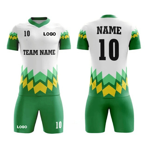 เสื้อฟุตบอลแบบสั่งทำสำหรับทุกเพศเสื้อทีมพิมพ์ซับลิเมชันลายชื่อทีมและโลโก้แบบ MOQ ต่ำมีบริการ OEM สำหรับผู้ชาย - Product Image 4
