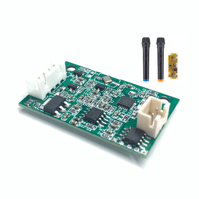 Mic PCBA Assembly Wireless Microphone High Frequency 260.3 MHz Microphone Pcba Manufacturer