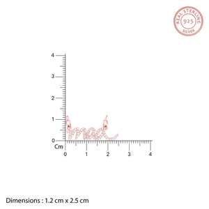 Collier Maa en or rose Accessoire à la mode avec un design unique - Product Image 5