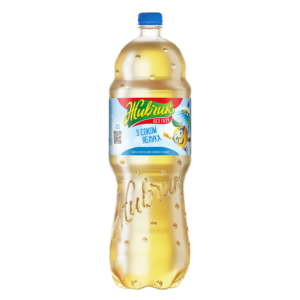 Bebida Nutritiva Zhyvchyk con Sabor a Manzana, a Base de Agua, Sin Gas, en Botella PET de 1.8L, Hecha en Ucrania, Mejor Servida Fría - Product Image 1