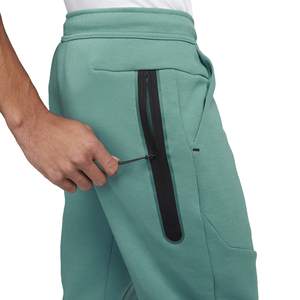 Pantalones de chándal transpirables con estampado de logotipo personalizado, pantalones de hombre con cordón, Pantalones rectos de algodón de felpa francesa para hombre, pantalones de chándal para hombre - Product Image 4