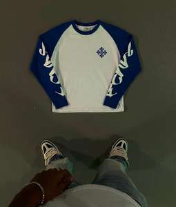 Streetwear à manches longues en coton épais graphique Vintage imprimé surdimensionné grande taille lavé à l'acide de haute qualité - Product Image 5