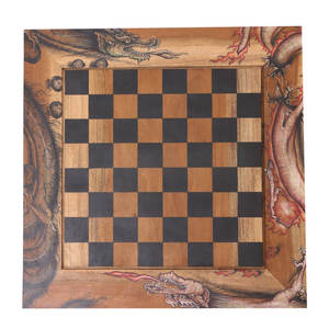 Elegant Wooden Vintage <b>Chess</b> Board <b>Game</b> Classic Strategy <b>Game</b> Handcrafted Mind Challenge Family Entertainment Skill - Product Image 4