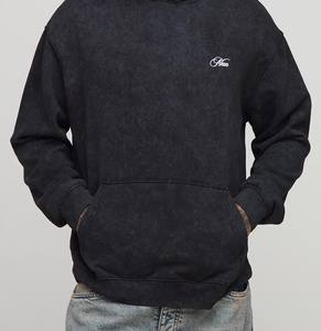 เสื้อมีฮู้ดผ้าฝ้าย450 GSM เสื้อมีฮู้ดทรงโอเวอร์ไซส์สำหรับฤดูหนาวออกแบบได้ตามต้องการ - Product Image 5