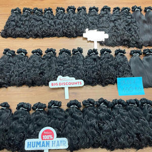 ผมต่อในแนวหนังกำพร้าสำหรับต่อผมแบบตรงและเป็นลอนผมธรรมชาติสีดำธรรมชาติ - Product Image 5