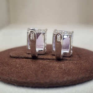 Plata de Ley 925 Natural AA calidad rectángulo forma amatista piedra preciosa hecha a mano diseñador inglés bloqueo pendiente para mujer - Product Image 4