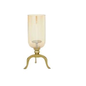 Bougeoir décoratif en métal porte-bougie personnalisé verre pour la décoration de la maison couleur or de haute qualité pour la décoration - Product Image 2