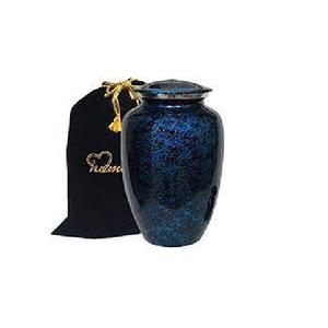 Producto más vendido, urnas de cremación de latón para suministros funerarios decorativos hechos a mano, urnas de cremación para cenizas de adultos - Product Image 6