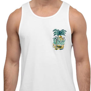 เสื้อกล้ามสำหรับผู้ชายเสื้อพิมพ์โลโก้ออกแบบได้ตามต้องการ - Product Image 1