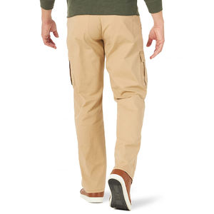 Pantalon cargo pour homme automne-hiver, toile, design multi-poches, coupe élastique personnalisée, grande taille, vêtements de travail décontractés, usage extérieur, haute qualité - Product Image 4