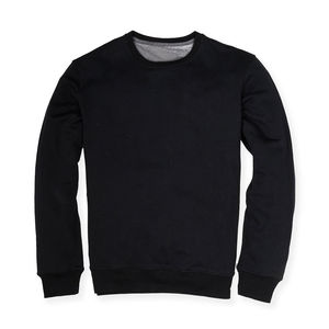 Sweatshirts en tricot à col rond pour hommes, couleur unie, manches longues, pull, mode printemps automne, sweatshirts à capuche surdimensionnés côtelés - Product Image 6