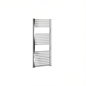 Radiatore Ercos Opera Chrome 600 X 1120 mm, Elegante Portasciugamani - Product Image 2