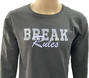 T-shirt décontracté pour homme à manches courtes en coton 100% avec logo imprimé personnalisé, tissu tricoté unisexe, 180 g/m², écologique et respirant - Product Image 3