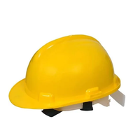 Casque de protection en PEHD pour le sauvetage, équipement de protection individuelle, casque anti-choc, équipement de sécurité, 6 points de suspension à fente, type circulaire
