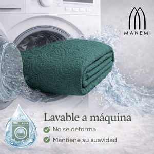 MANEMI Couvre-lit d'été mi-saison avec 1 ou 2 taies d'oreiller, différentes tailles - Product Image 6
