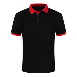 Alta calidad 100% algodón Casual diseño personalizado diferentes colores hombres polos con logotipo personalizado servicio OEM gimnasio desgaste camiseta - Product Image 1