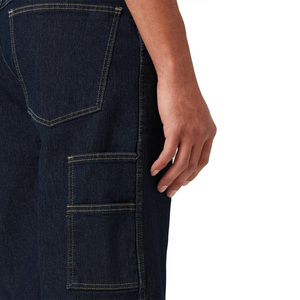 High Quality Mens Acid Washed Denim Shorts Custom Logo Personalized Label Embroidery Printing Options Private Branding - Product Image 3