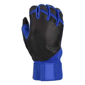 Precio de fábrica Guantes de softbol de puño largo personalizados Guantes de entrenamiento de béisbol de cuero Guantes de bateo de béisbol populares ajustables - Product Image 2