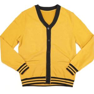 Suéter Cárdigan de Invierno para Hombre 2025 con Logotipo Personalizado, Bordado de Chenilla y Cierre de Botones - Product Image 4