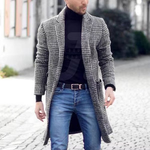 Manteau intelligent de palangre pour hommes, pardessus pour hommes intemporel avec un design élégant à vendre - Product Image 3