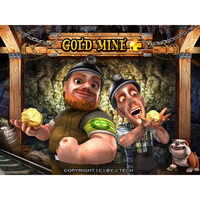 ALL PLAY JP GOLD MINE PLUS Machine de jeu à monnayeur à double écran tactile et boutons, version anglaise, très populaire