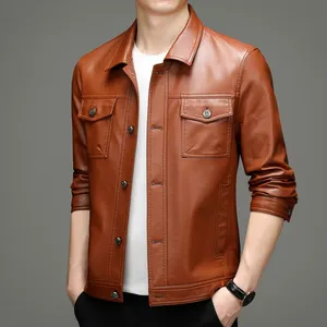 Veste universitaire pour homme de haute qualité, 100% cuir véritable, col montant en laine, design personnalisé, ColovHigh Quality High Street - Product Image 1