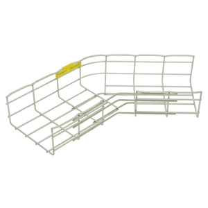 Usine Bestray 45 degrés Inox 304 goulotte de câble horizontale treillis métallique acier PVC organisateur de câble meilleur organisateur de chemin de câbles - Product Image 2