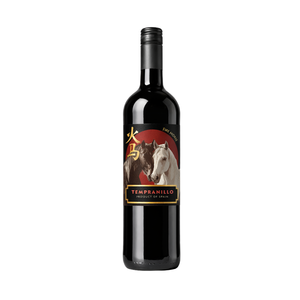 Fire Horse - Vin rouge Tempranillo |   100% Tempranillo 13-13,5% ABV 750ml |   Vin rouge espagnol - Product Image 1