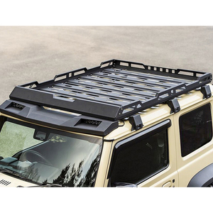 Jimny Rack <span class=keywords><strong>Cargo</strong></span> Panier de transport de bagages Support de toit pour Suzuki Jimny JB74 JB64 2018- Gen4 Sierra JB74w JB64w - Product Image 5